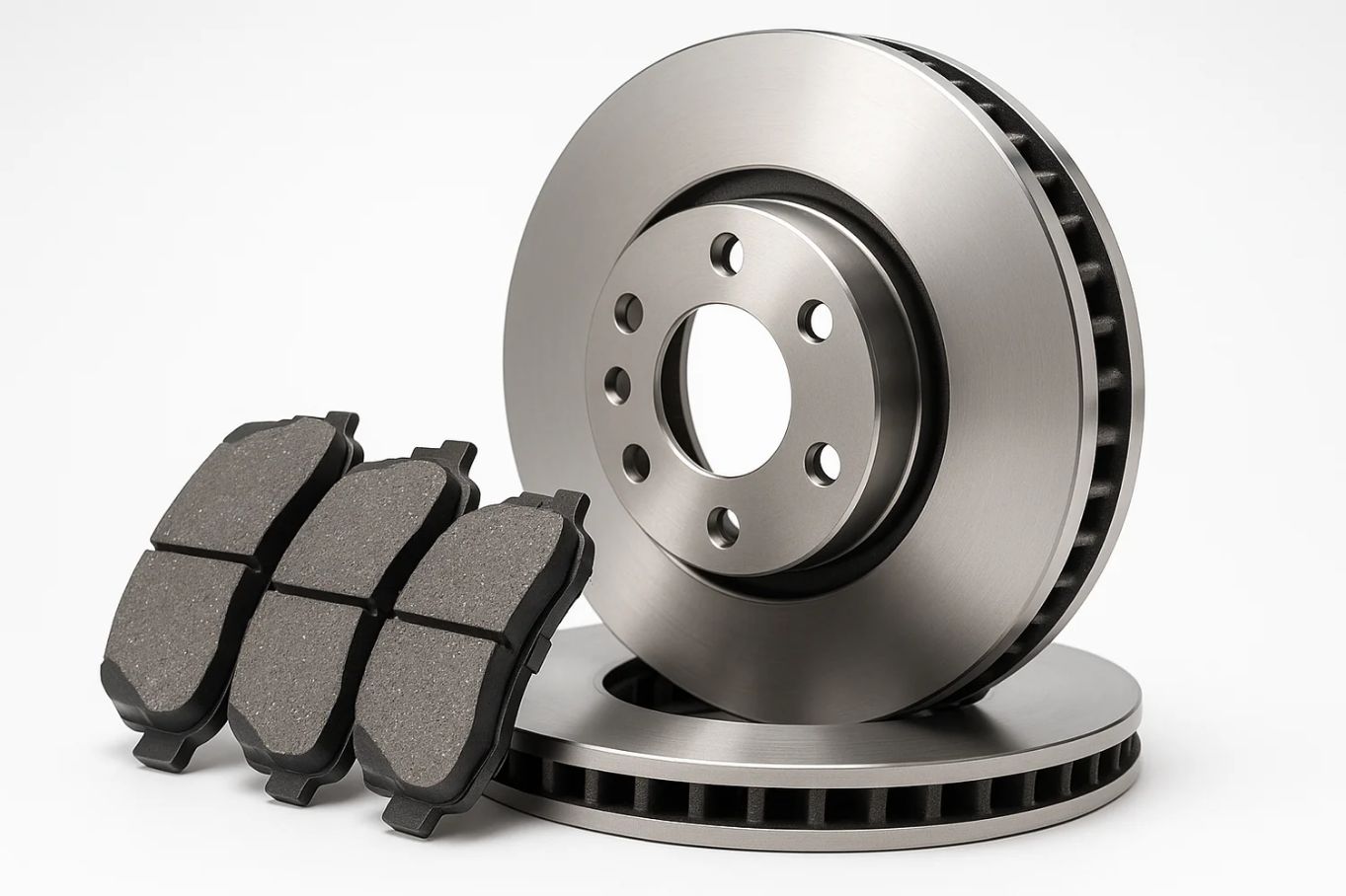 New front and rear brake discs