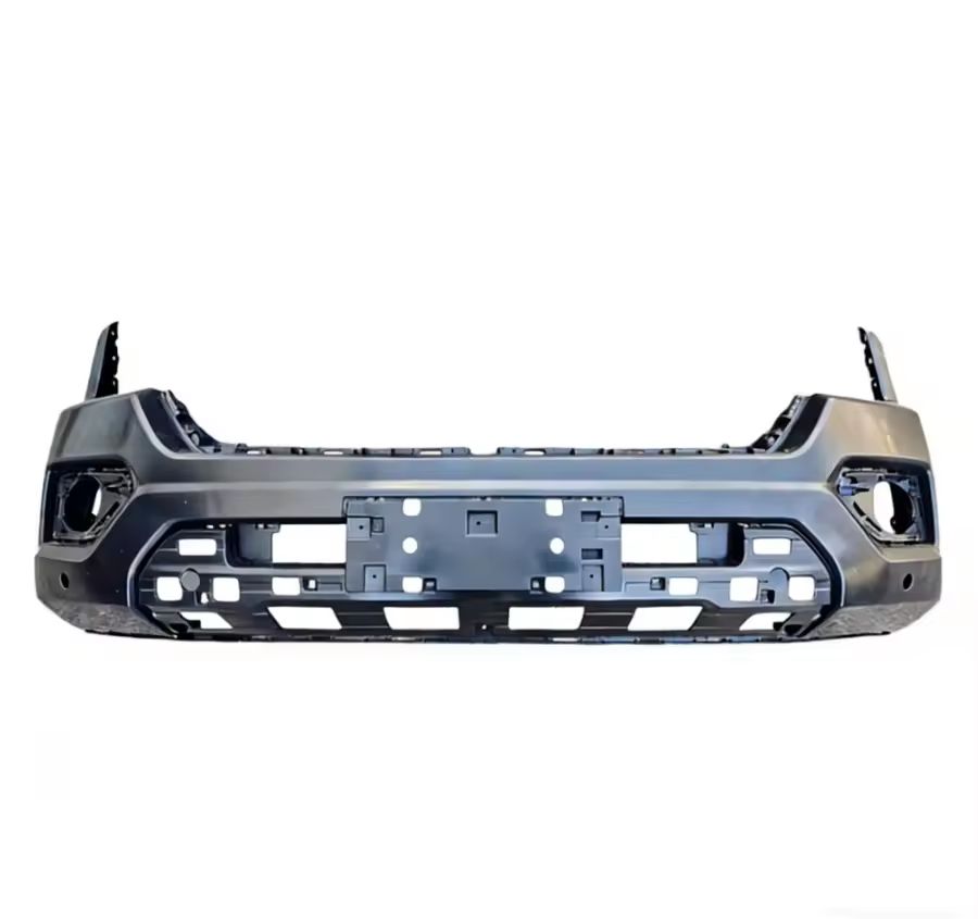 Replacement front bumper for a Chinese pickup vehicle